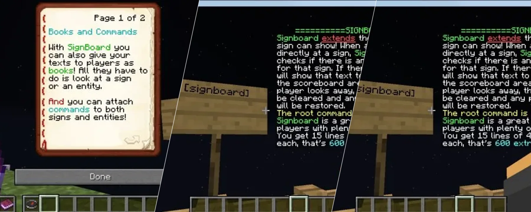 SignBoard — SignBoard screenshots 1–3