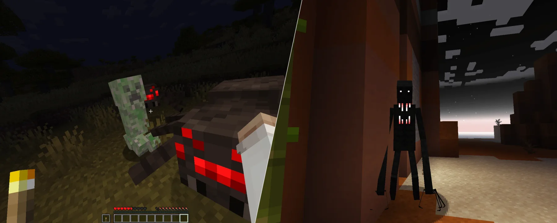 Spooky Survival (From the Fog) (Cave Dweller) (Herobrine) — Spooky Survival (From the Fog) (Cave Dweller) (Herobrine) screenshots 1–2