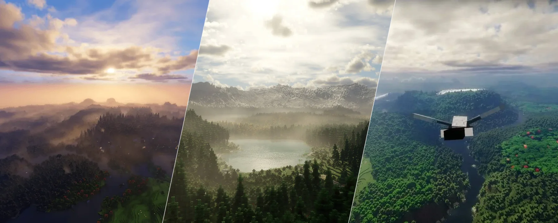 Distant Horizons Pack (With Shaders) — Distant Horizons Pack (With Shaders) screenshots 1–3