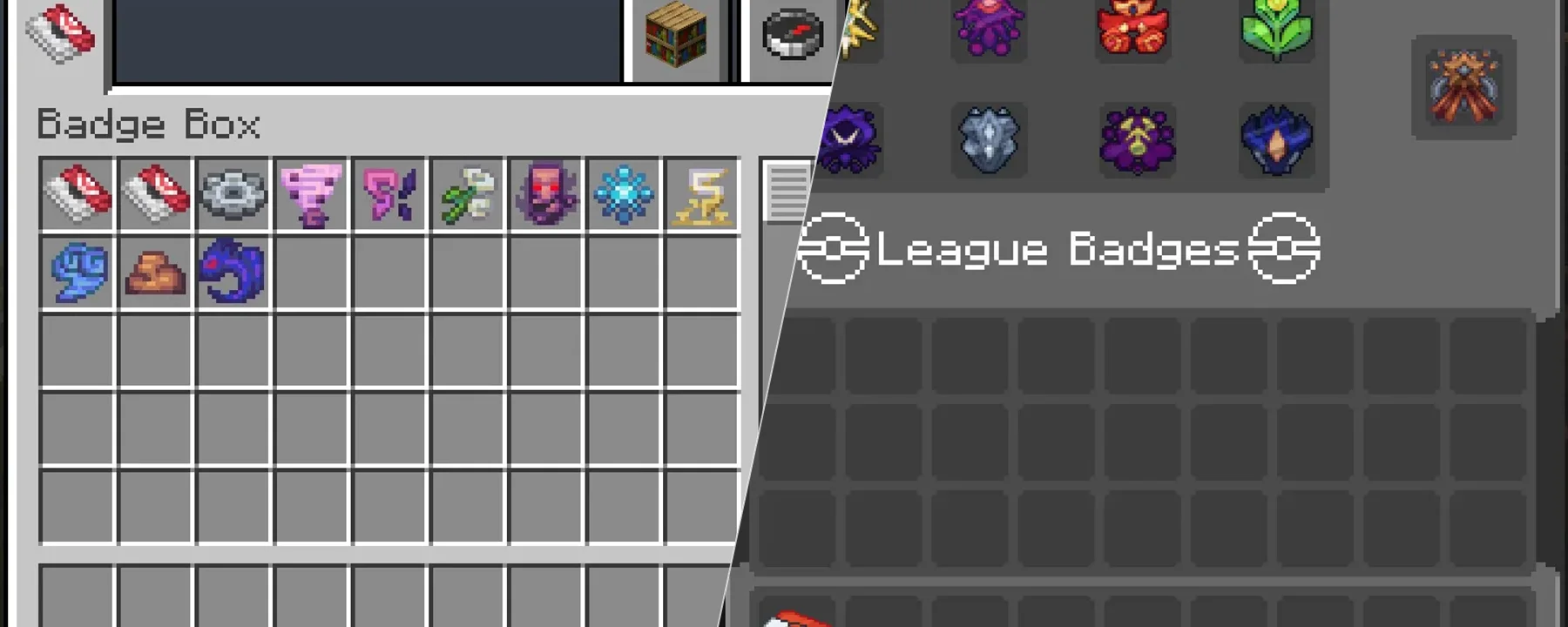 [Cobblemon] BadgeBox — [Cobblemon] BadgeBox screenshots 1–2