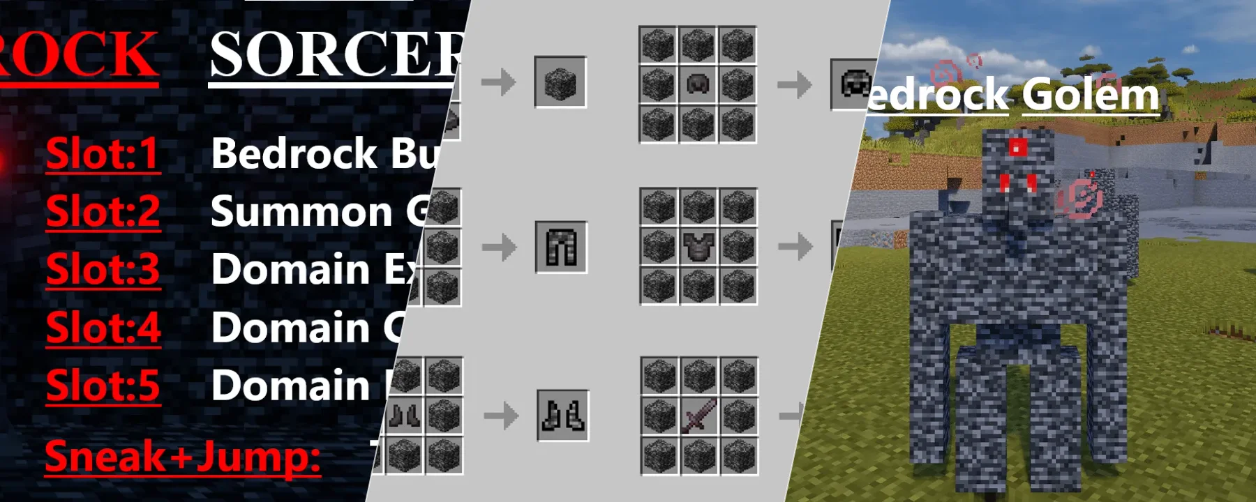 Bedrock Sorcerer — Bedrock Sorcerer screenshots 1–3