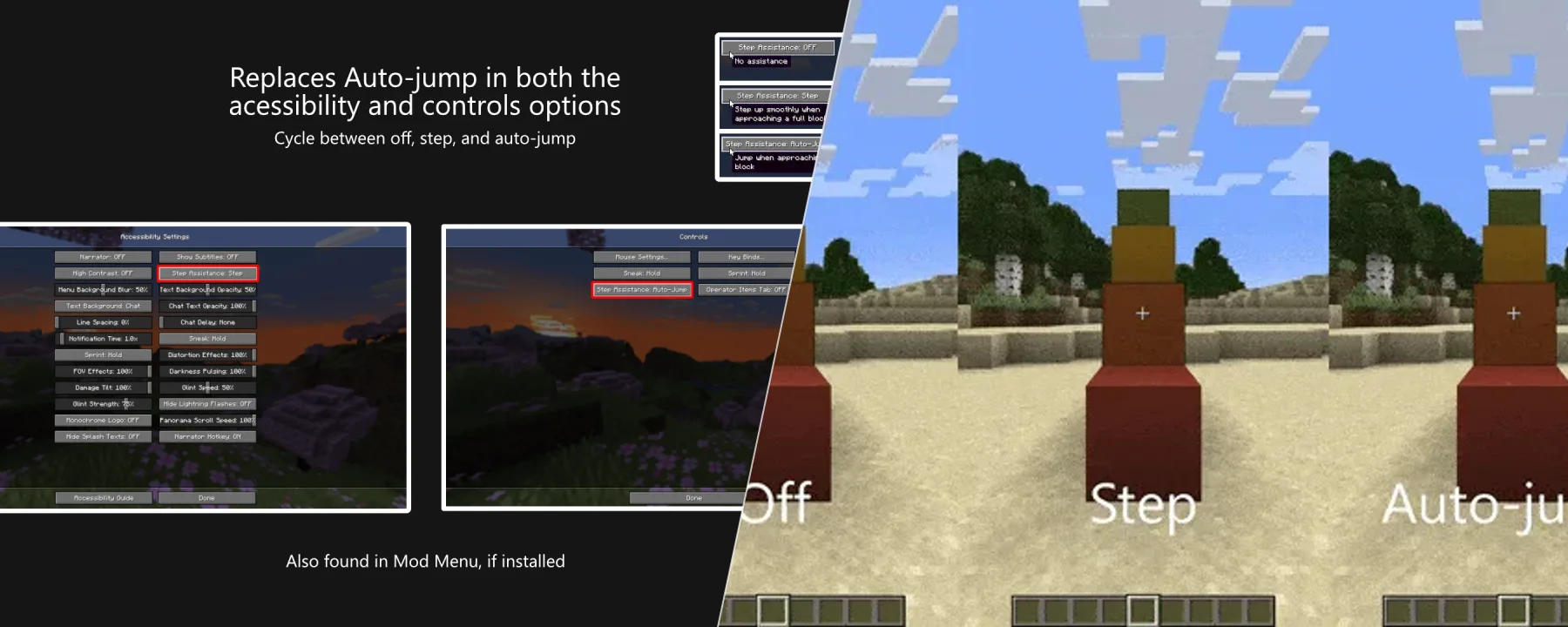 Accessible Step — Accessible Step screenshots 1–2