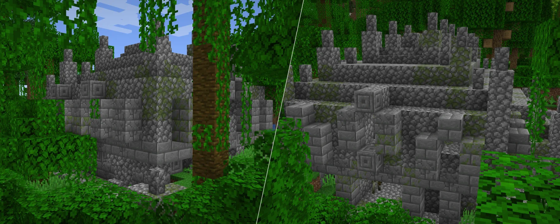 DnT Jungle Temple Overhaul — DnT Jungle Temple Overhaul screenshots 1–2
