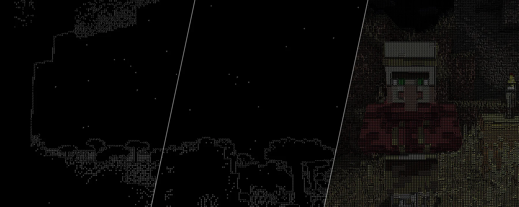Ascii like shader — Ascii like shader screenshots 1–3