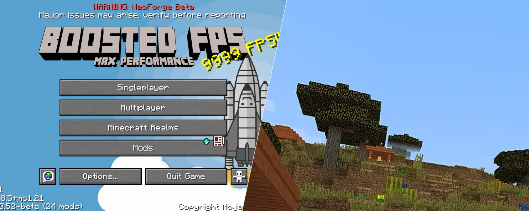 Boosted FPS (Performance Optimized) (NF) — Boosted FPS (Performance Optimized) (NF) screenshots 1–2