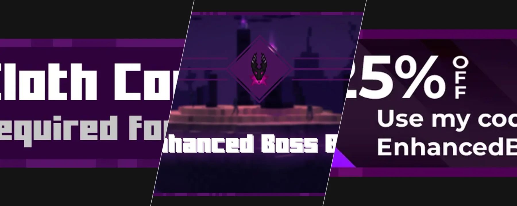 Enhanced Boss Bars (Fabric/Forge/NeoForge) — Enhanced Boss Bars (Fabric/Forge/NeoForge) screenshots 4–6