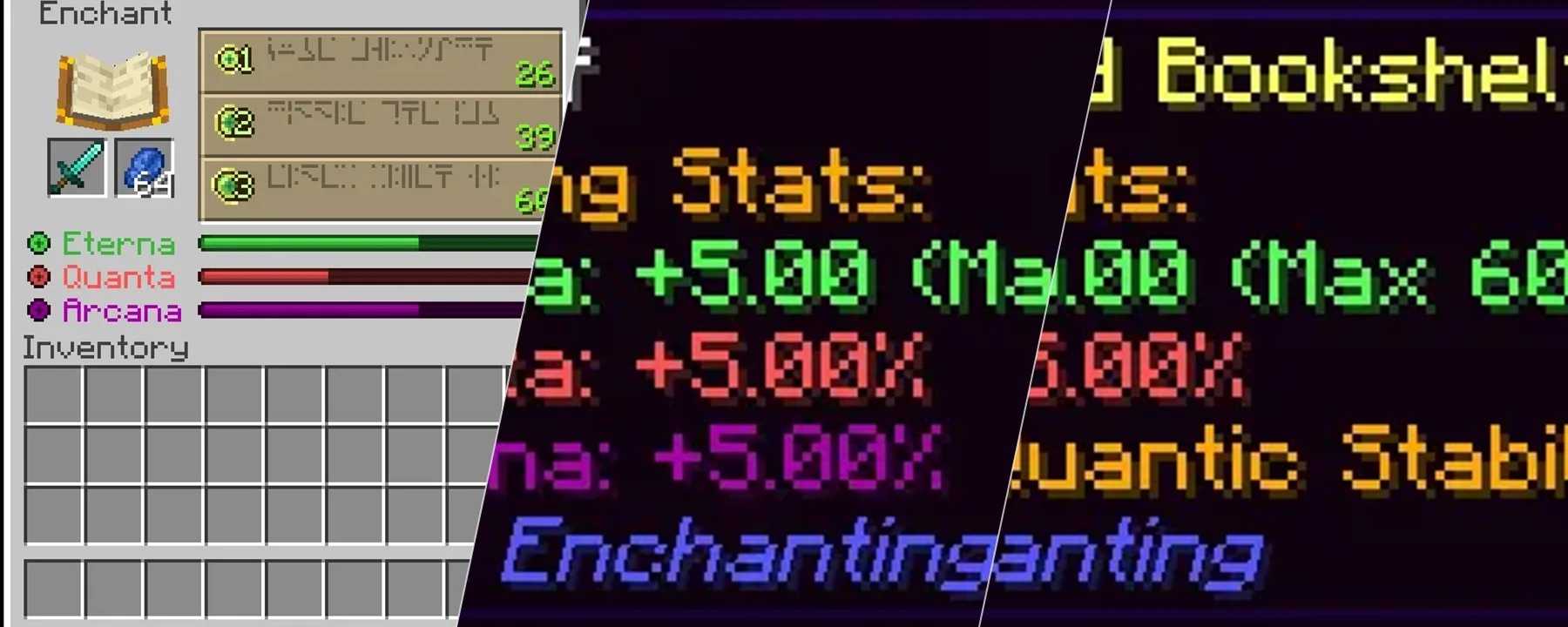 Apothic Enchanting — Apothic Enchanting screenshots 1–3
