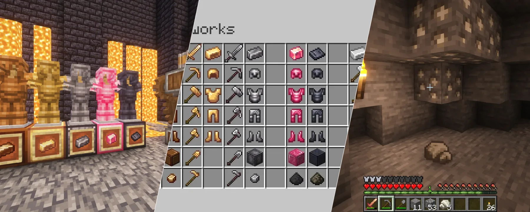 Create: Ironworks — Create: Ironworks screenshots 1–3