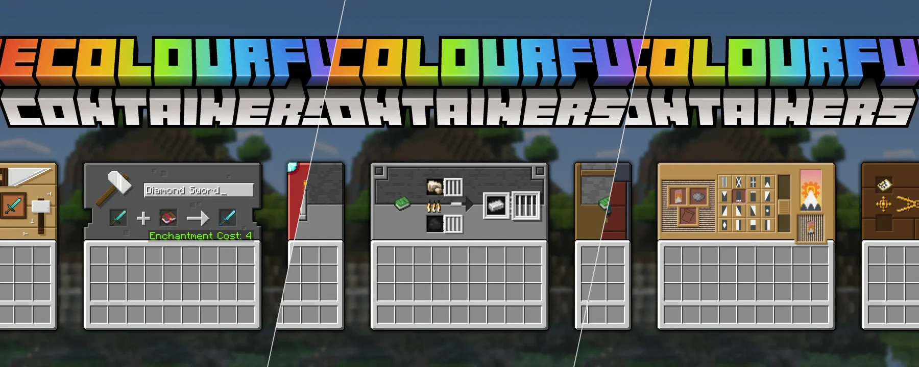 Recolourful Containers GUI + HUD — Recolourful Containers GUI + HUD screenshots 1–3
