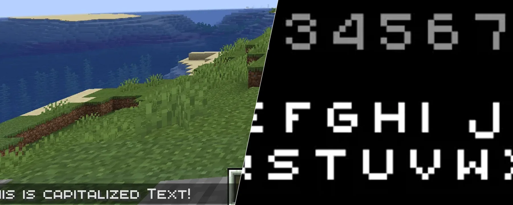 qrafty's CAPITALIZED FONT — qrafty's CAPITALIZED FONT screenshots 1–2