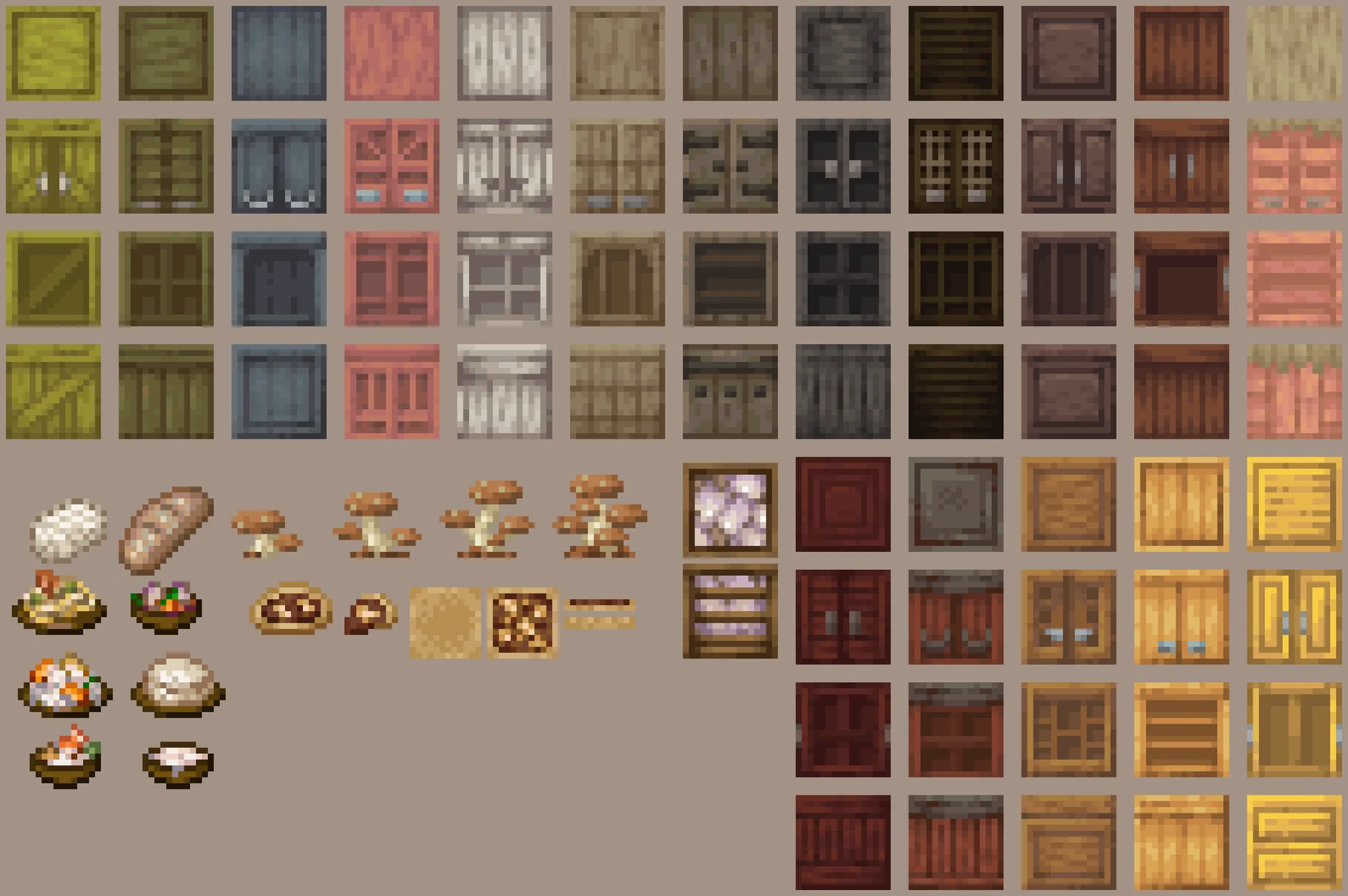 Nature's Delight — Blocks and Items