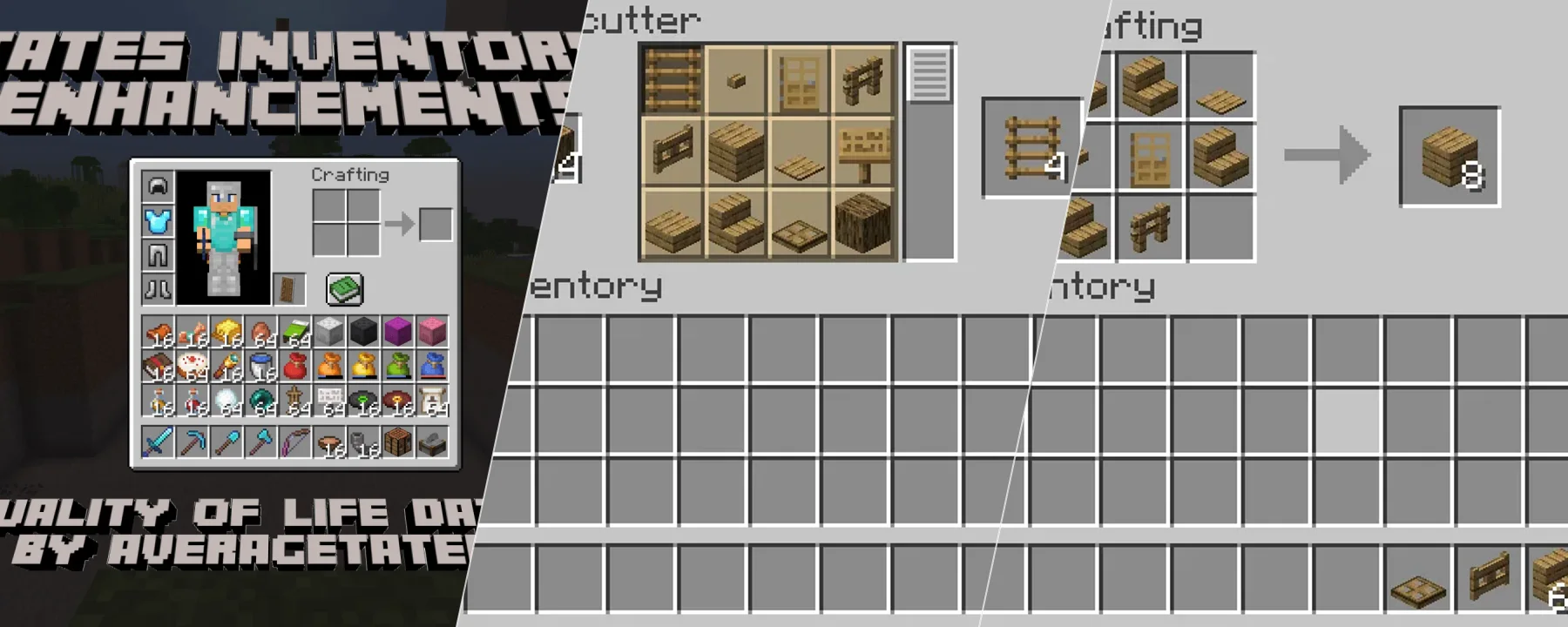 TaTe's Inventory Enhancements — TaTe's Inventory Enhancements screenshots 1–3