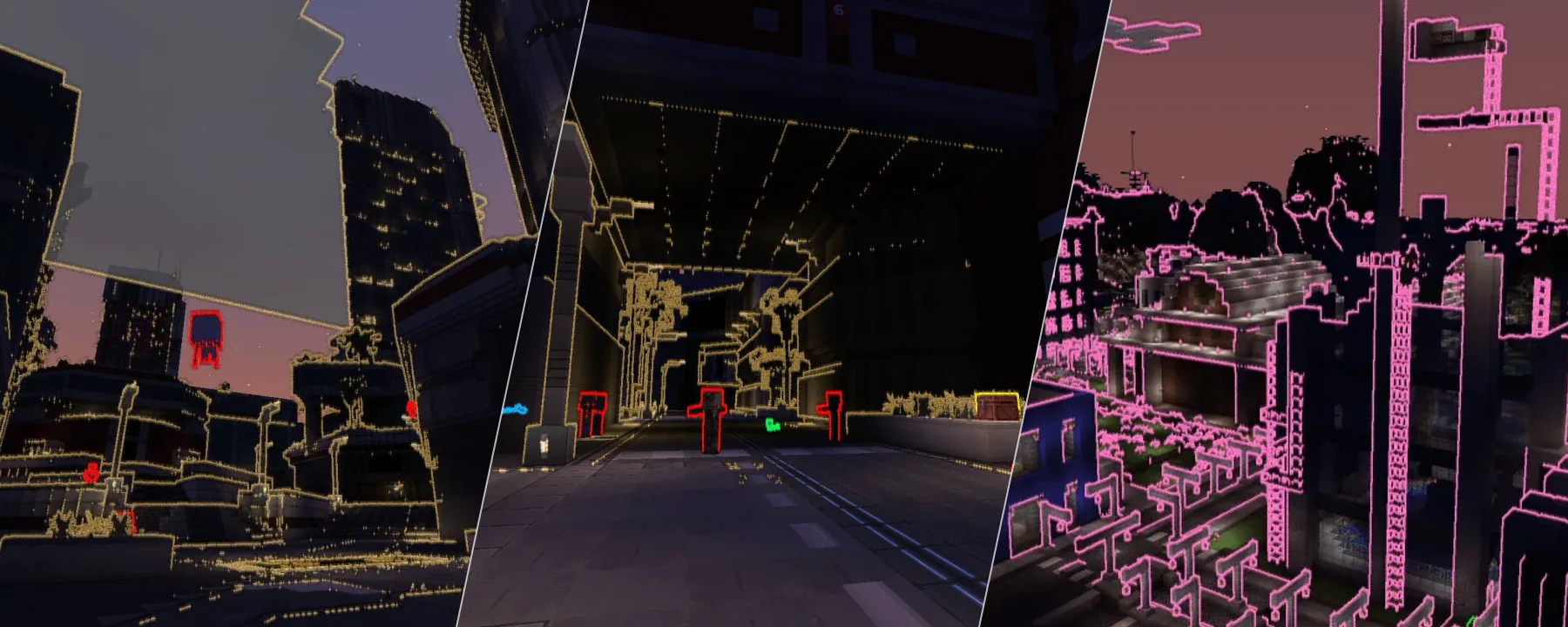 Neon Skylines Shader — Neon Skylines Shader screenshots 1–3