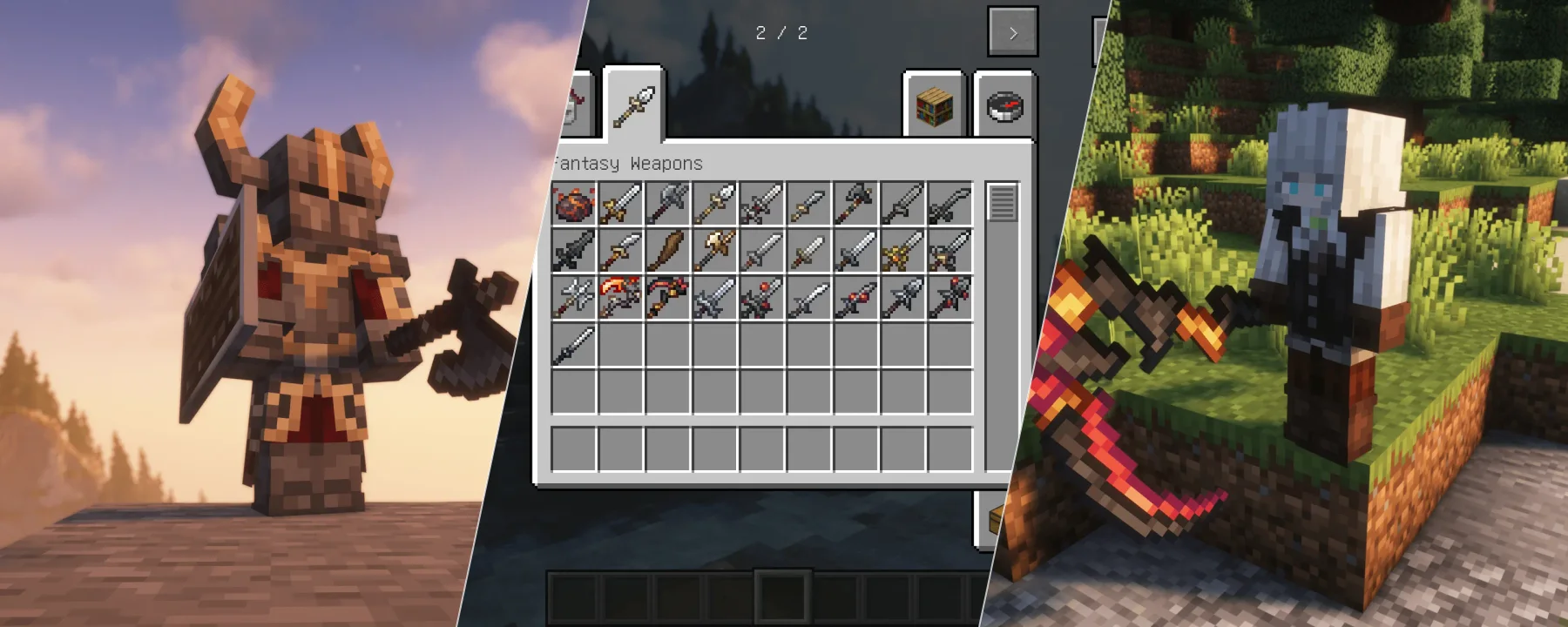 Fantasy Weapons (Medieval Series) — Fantasy Weapons (Medieval Series) screenshots 1–3