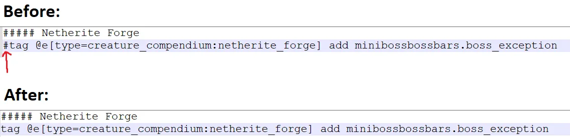 Mini-boss Boss Bars [Configuration Datapack] — Mini-boss Boss Bars [Configuration Datapack] screenshot