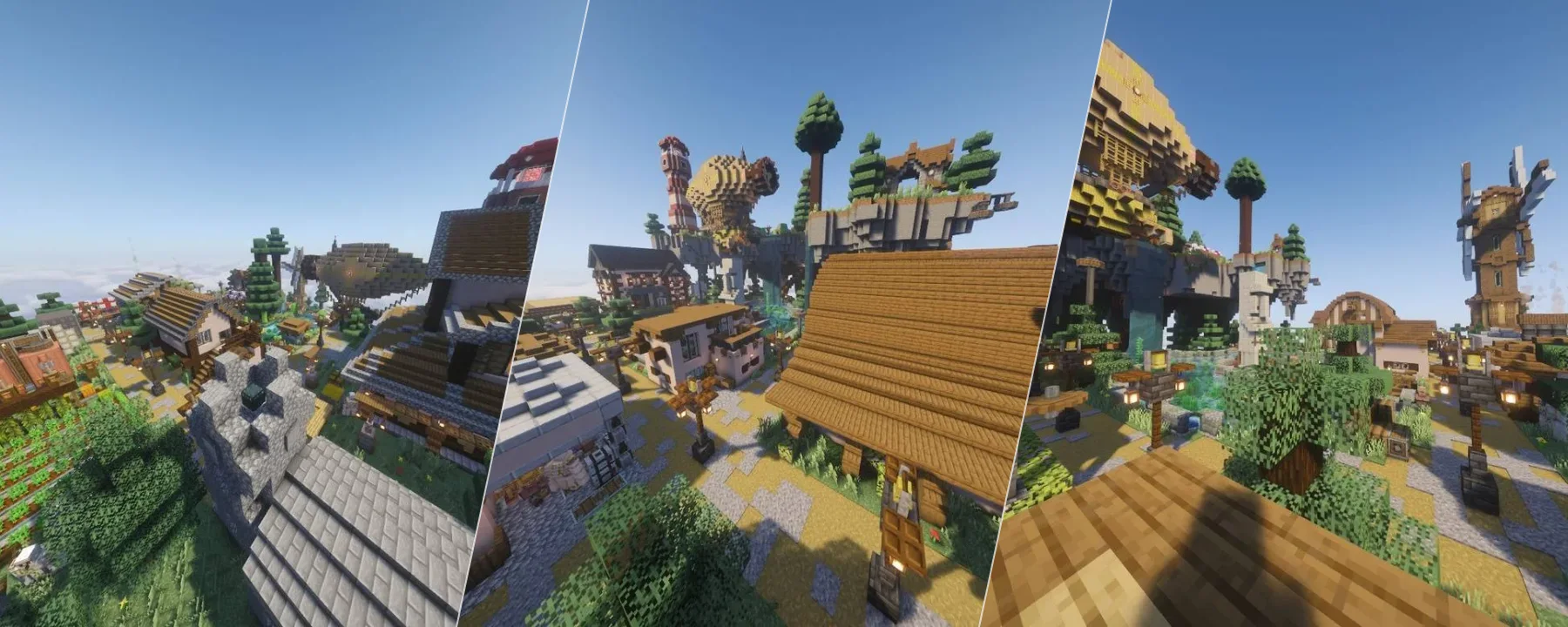 Create: Sky Village — Create: Sky Village screenshots 1–3