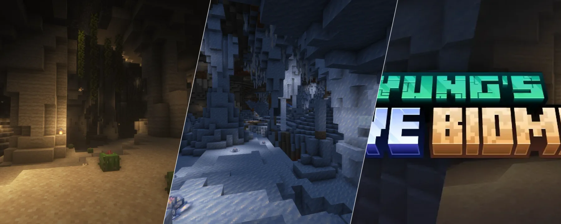 YUNG's Cave Biomes (Fabric) — YUNG's Cave Biomes (Fabric) screenshots 1–3
