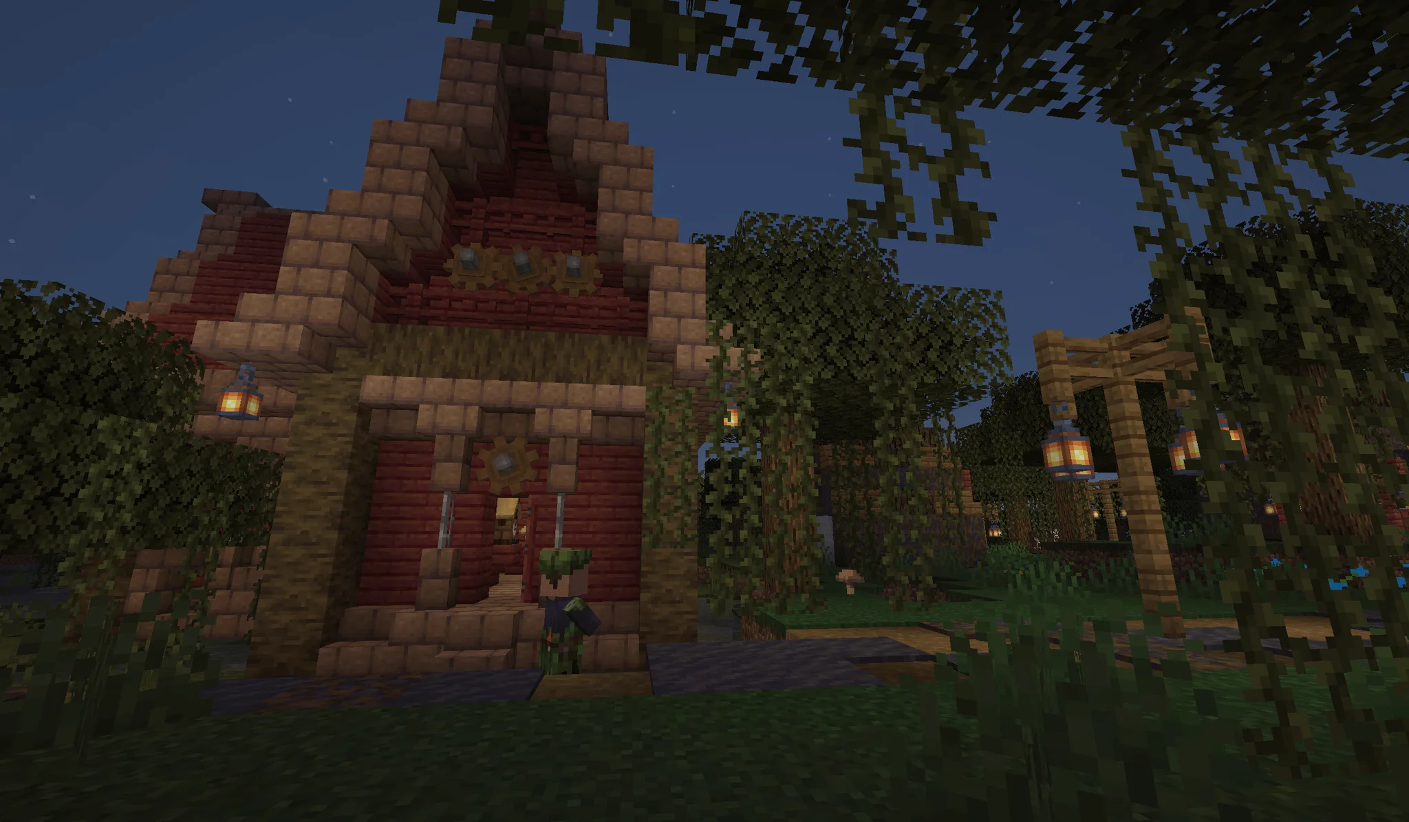 Repurposed Structures - Create: Dynamic Village Compat Datapack — Swamp Mech House