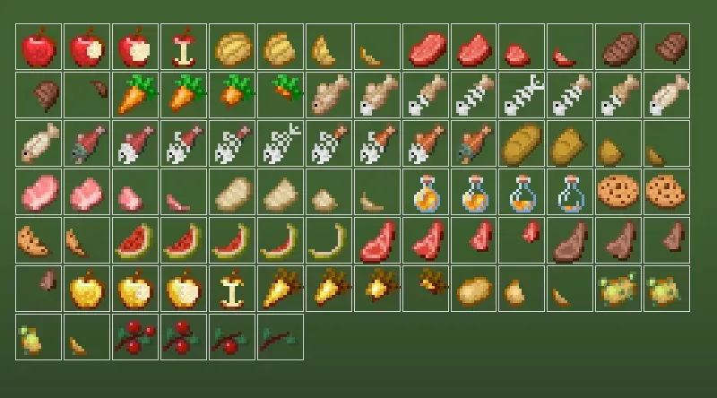 food in phases — foods