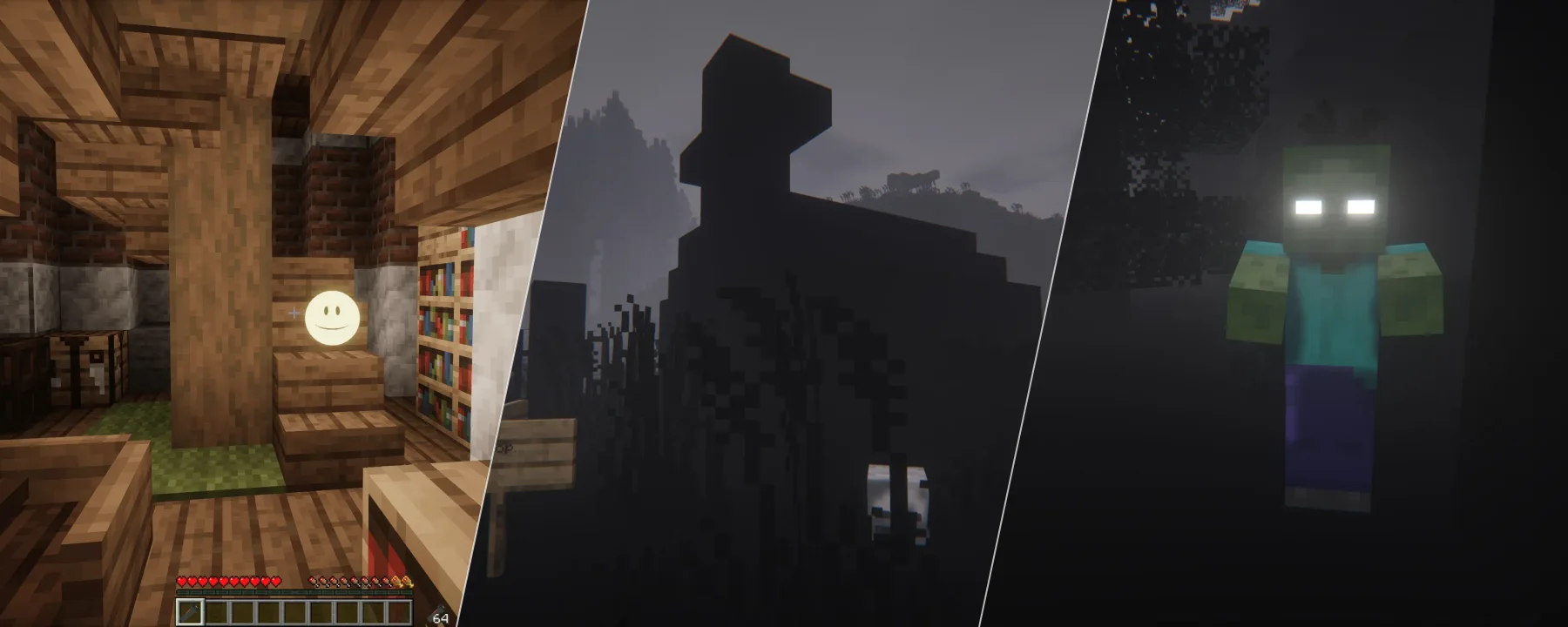 Horrorland with Verity - Horror (Herobrine, Cave Dweller...) — Horrorland with Verity - Horror (Herobrine, Cave Dweller...) screenshots 1–3