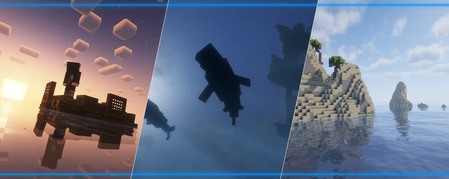 Create: Stranded at Sea — Create: Stranded at Sea screenshots 1–3