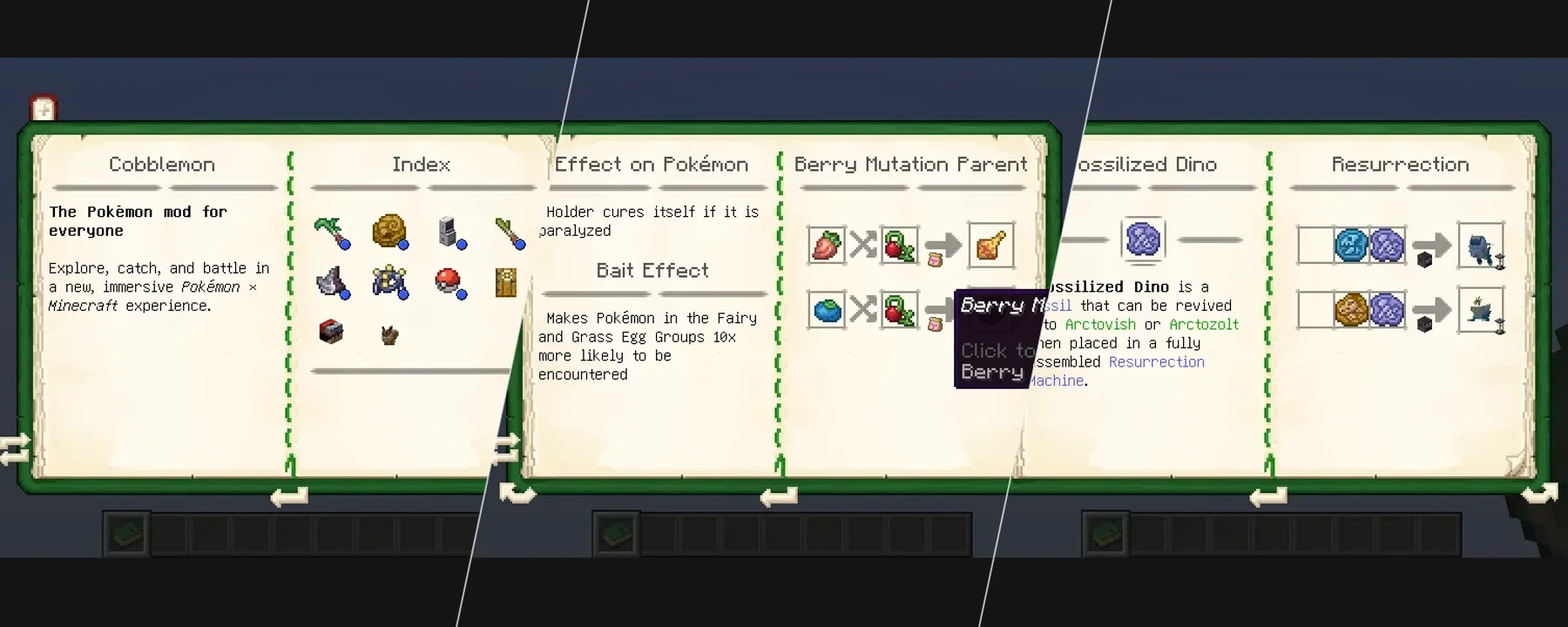 Cobblemon Knowlogy — Cobblemon Knowlogy screenshots 1–3