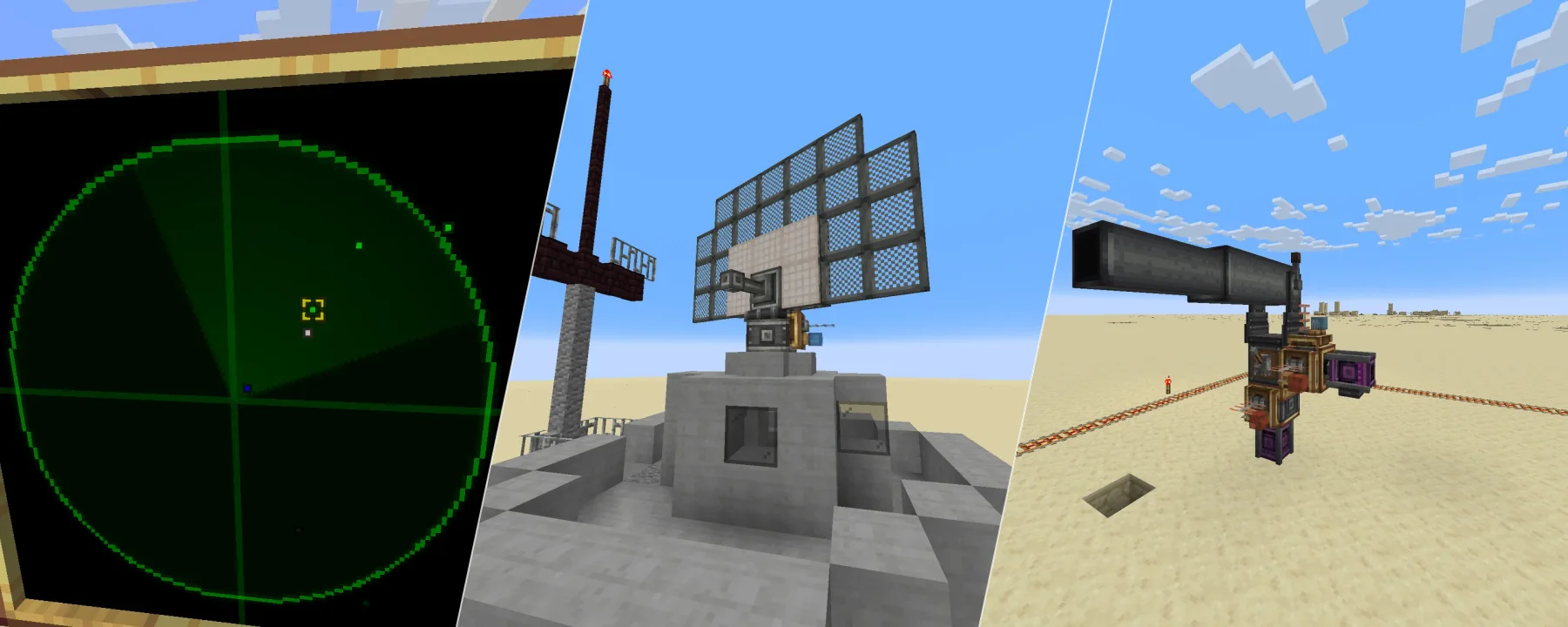 Create: Radars — Create: Radars screenshots 1–3