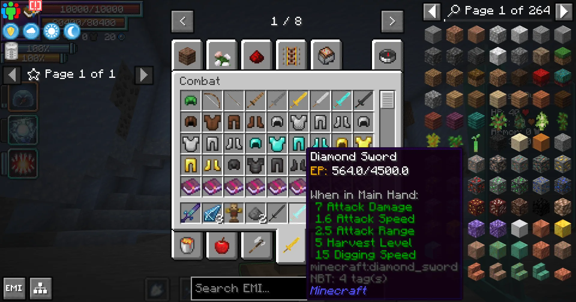 Tensura EP and Evolving Armour, Tools and Weapons screenshot 1
