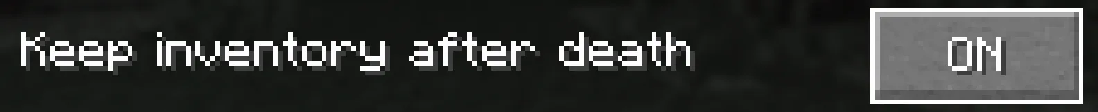 Keep Inventory On - Better Enhanced Gameplay — Keep Inventory On