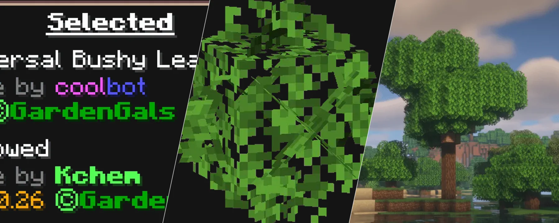 Universal Bushy Leaves — Universal Bushy Leaves screenshots 1–3