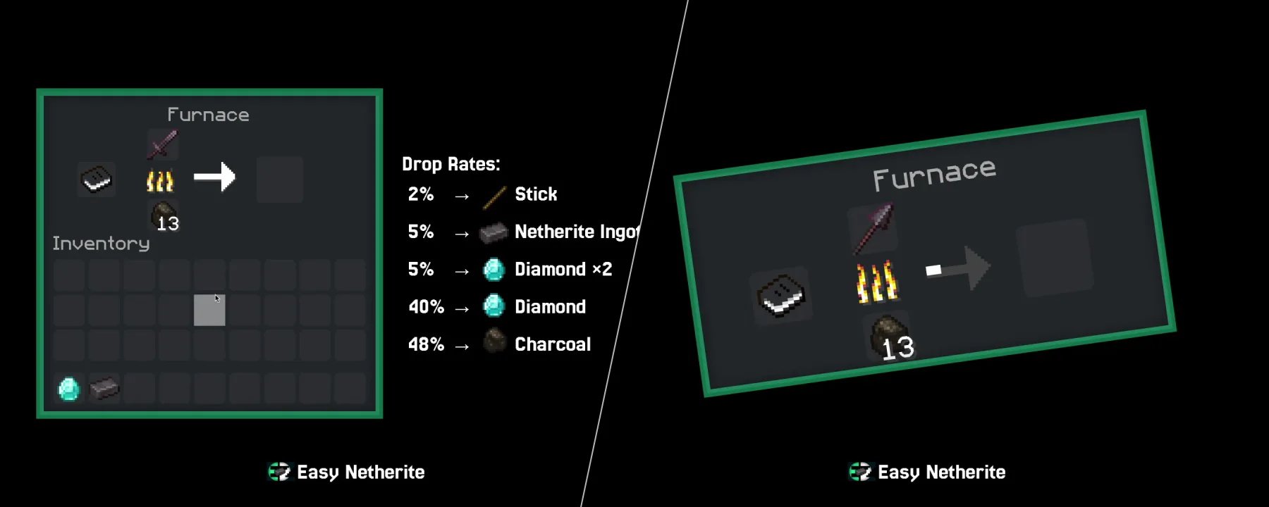 Easy Netherite — Easy Netherite screenshots 1–2