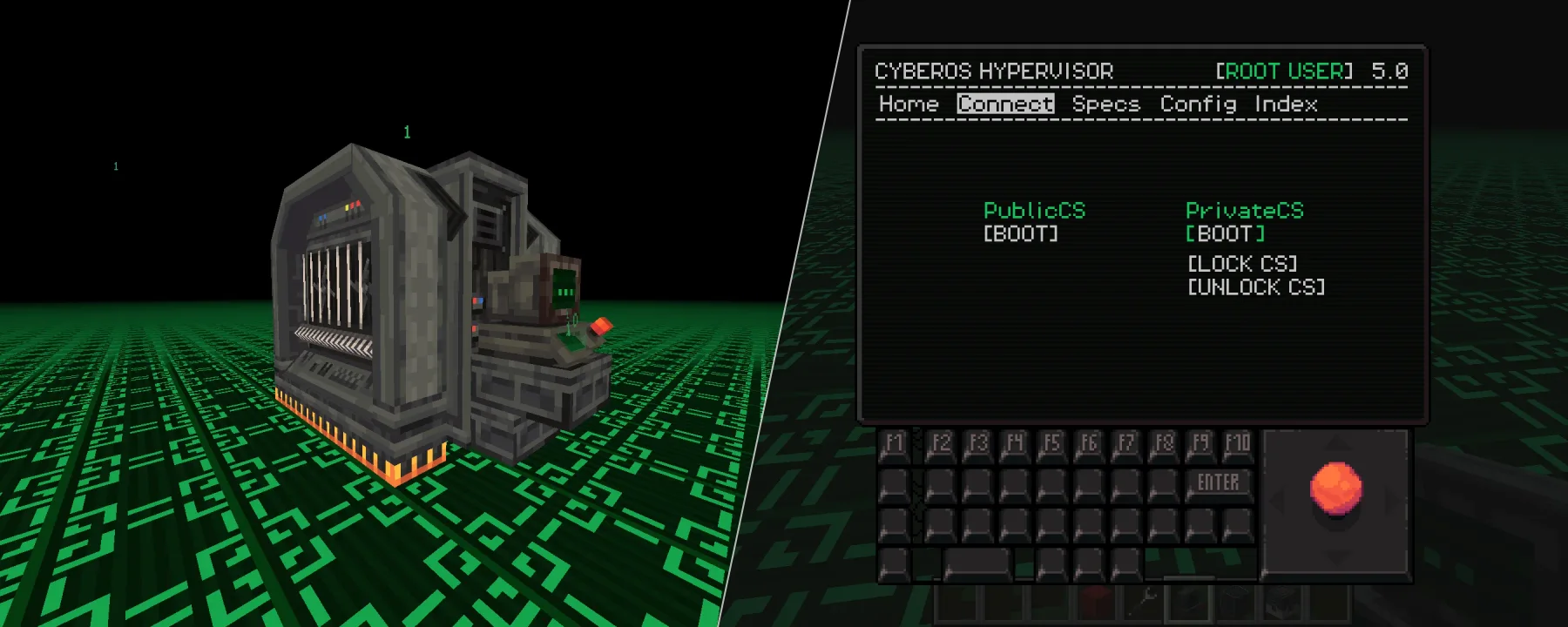 Cyberspace — Cyberspace screenshots 1–2