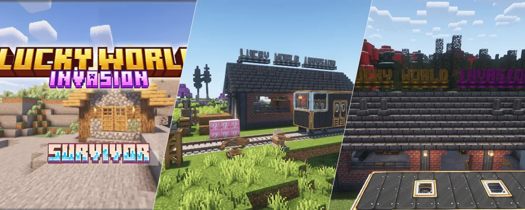 Lucky World Invasion - Survivor — Lucky World Invasion - Survivor screenshots 1–3