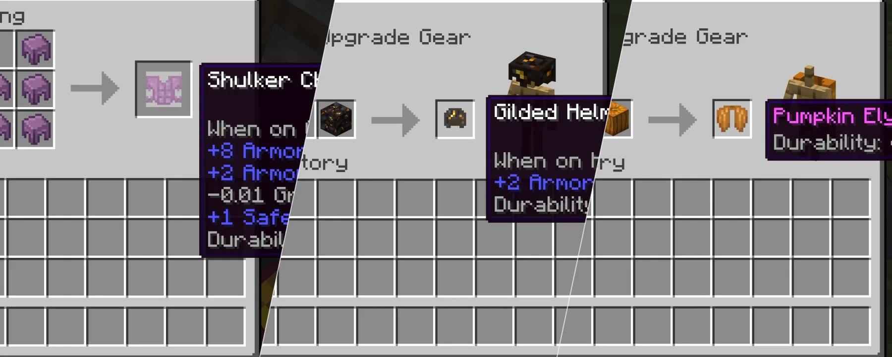 TaTe's Extra Armors and Elytras — TaTe's Extra Armors and Elytras screenshots 1–3