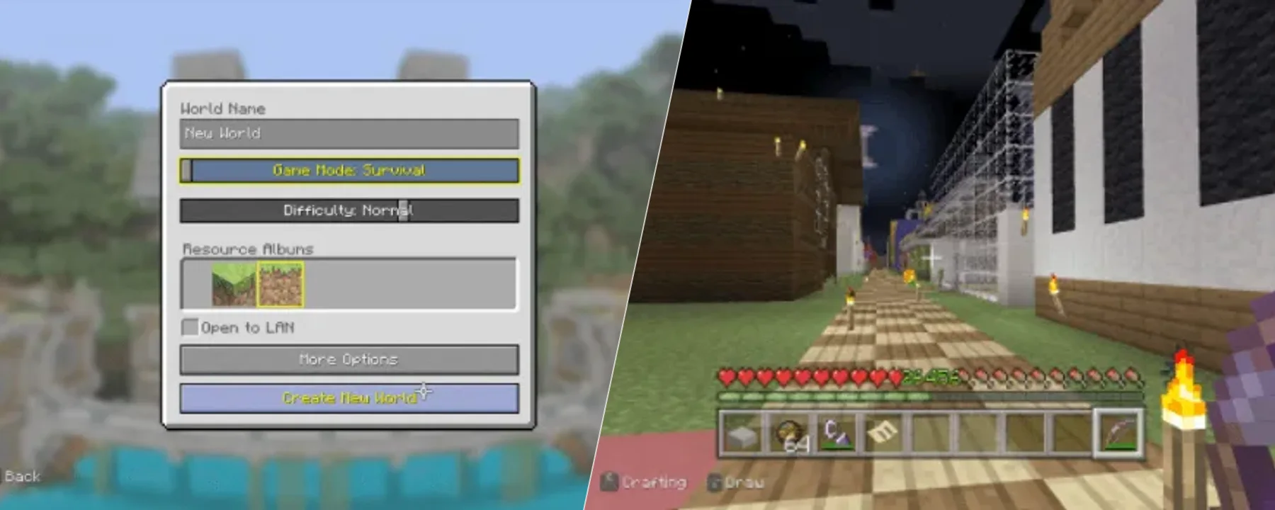 Revived Legacy Console Edition — Revived Legacy Console Edition screenshots 1–2