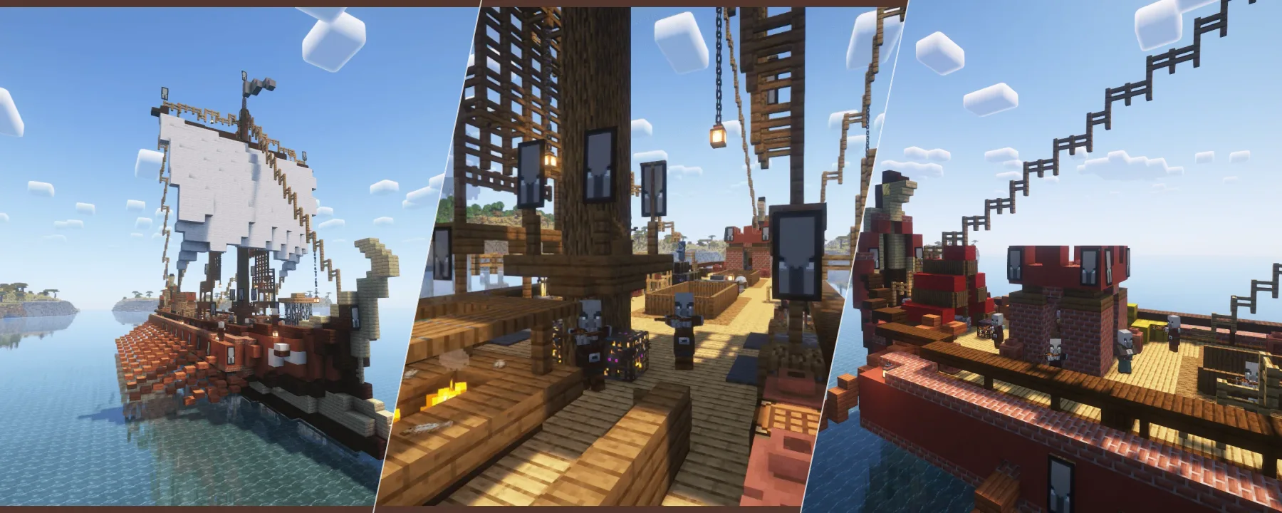 Illager War Trireme — Illager War Trireme screenshots 1–3