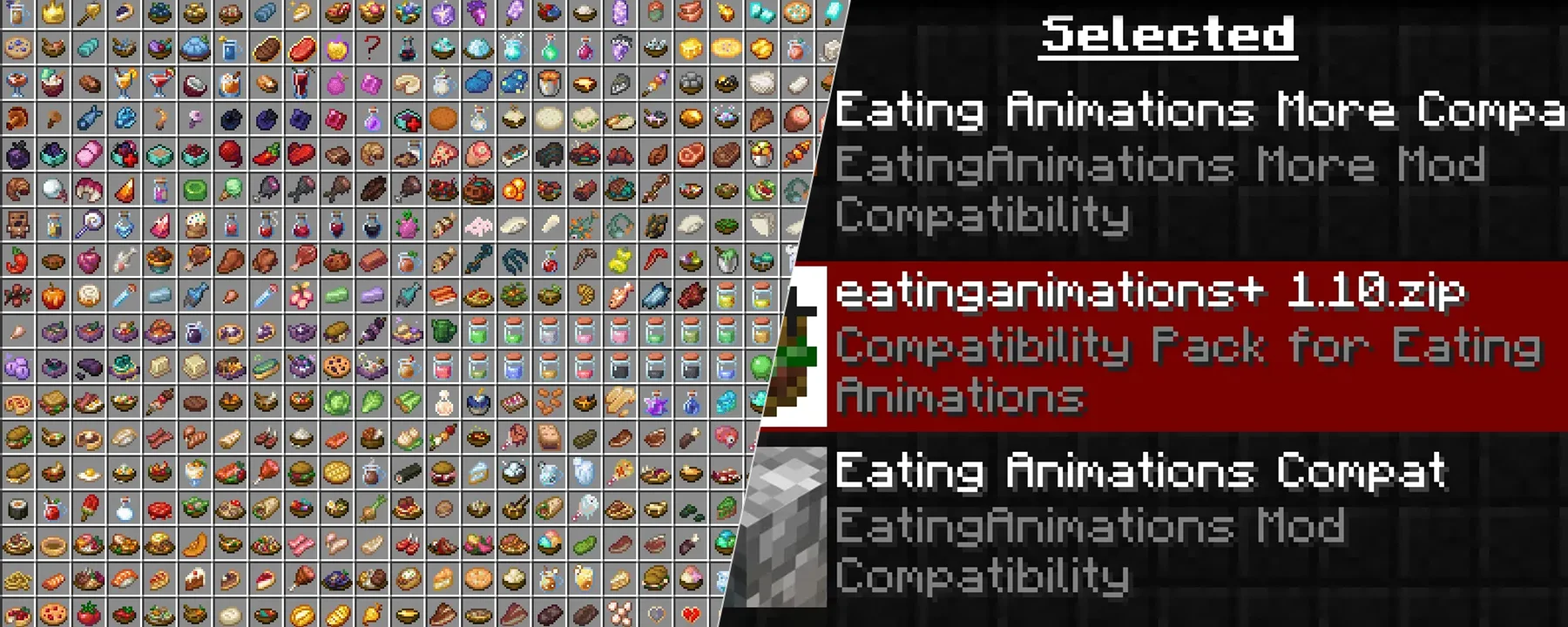 Eating Animations More Mod Compatibility [Neo|Forge|Fabric|Vanilla] — Eating Animations More Mod Compatibility [Neo|Forge|Fabric|Vanilla] screenshots 1–2