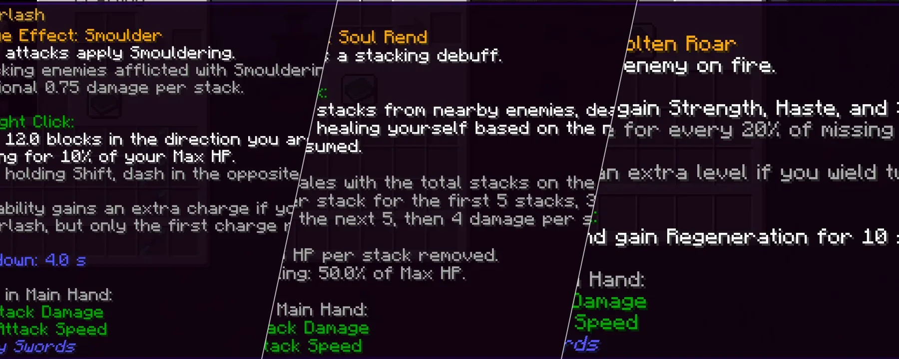 Simply Swords: Overhaul — Simply Swords: Overhaul screenshots 1–3