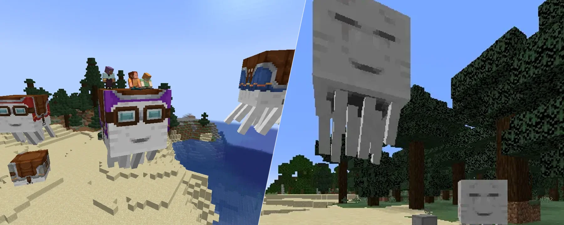 Happy Ghast Backport — Happy Ghast Backport screenshots 1–2