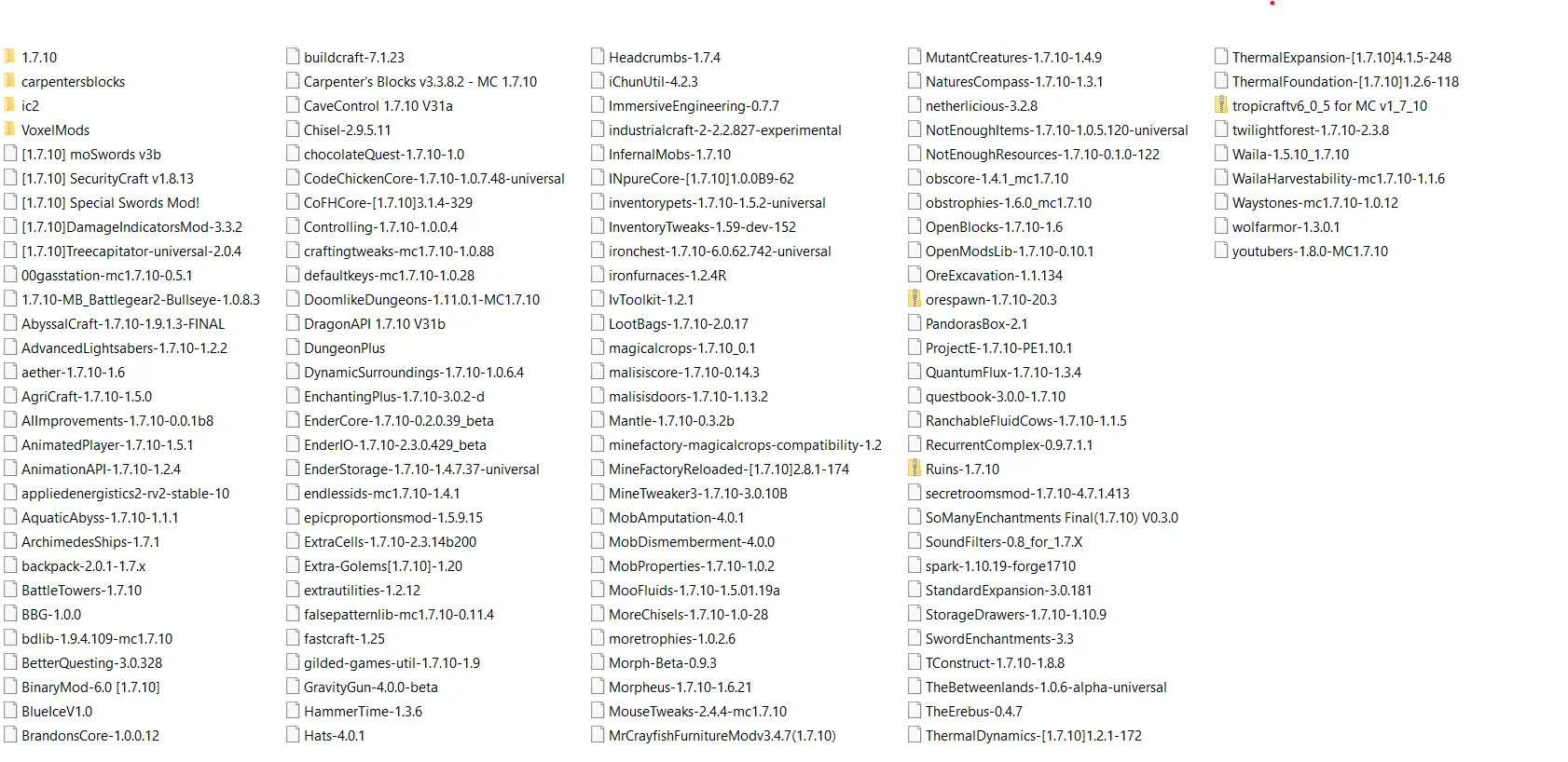 orespawn epic proportions — mods