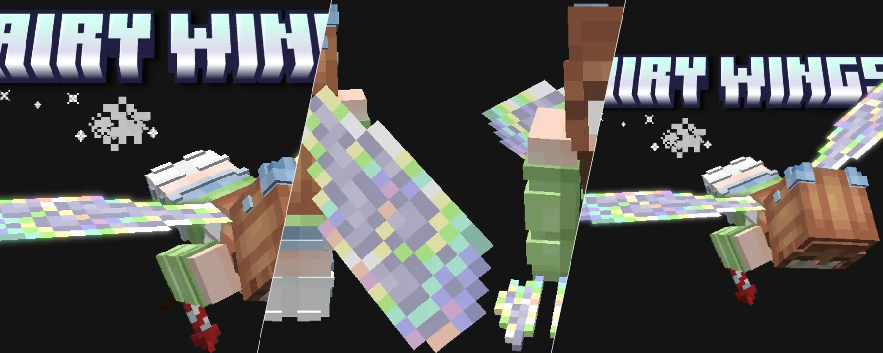 Fairy Wings Elytra — Fairy Wings Elytra screenshots 1–3