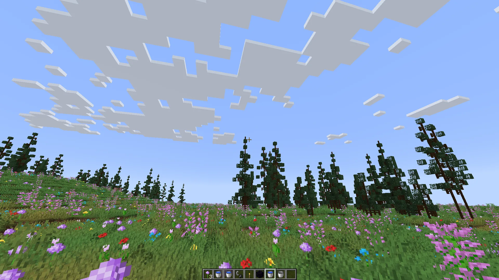 No Hand Shaders — In Minecraft