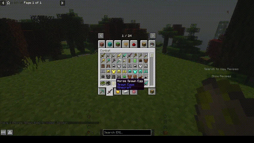 Convert Vanilla Horses to SWEM (Star Worm Equestrian) Horses — Convert Vanilla Horses to SWEM (Star Worm Equestrian) Horses screenshot