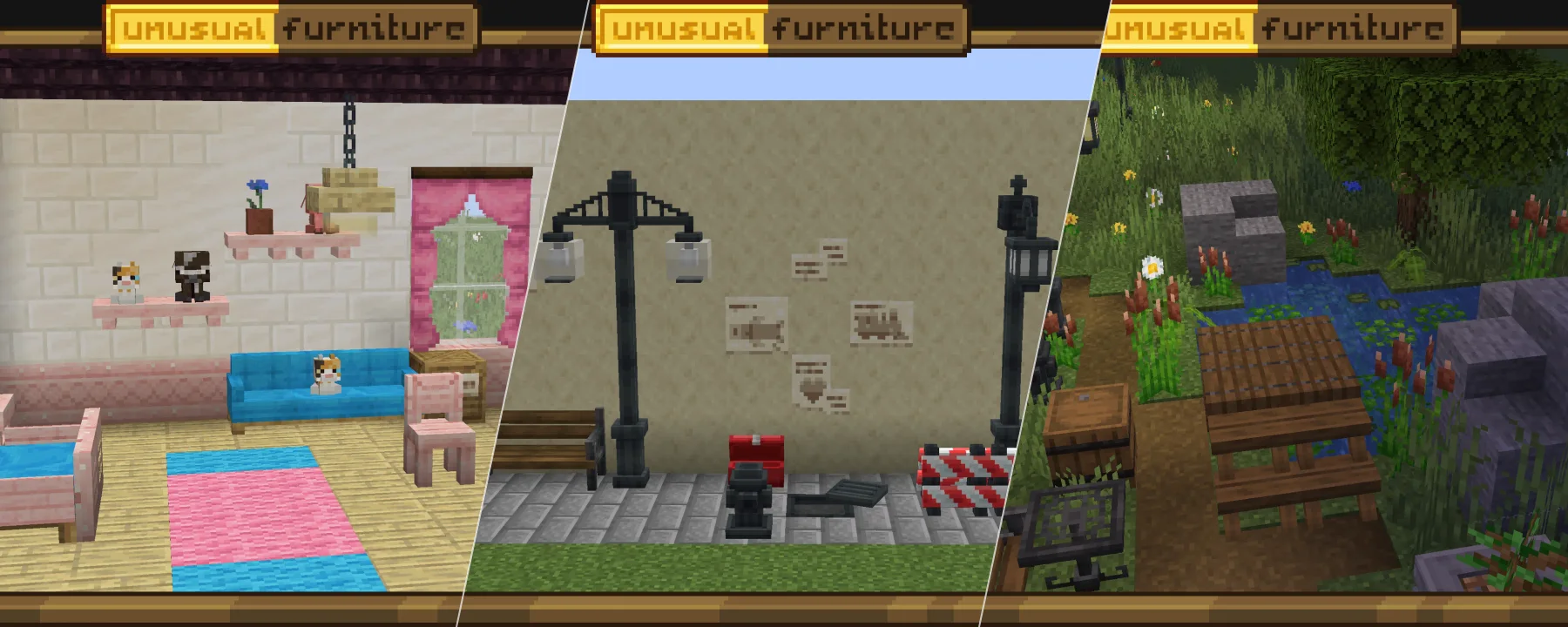 Unusual Furniture — Unusual Furniture screenshots 1–3