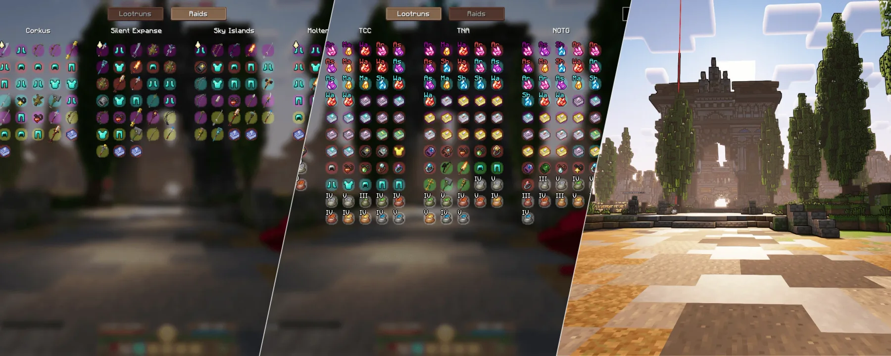 Wynncraft Origin — Wynncraft Origin screenshots 1–3