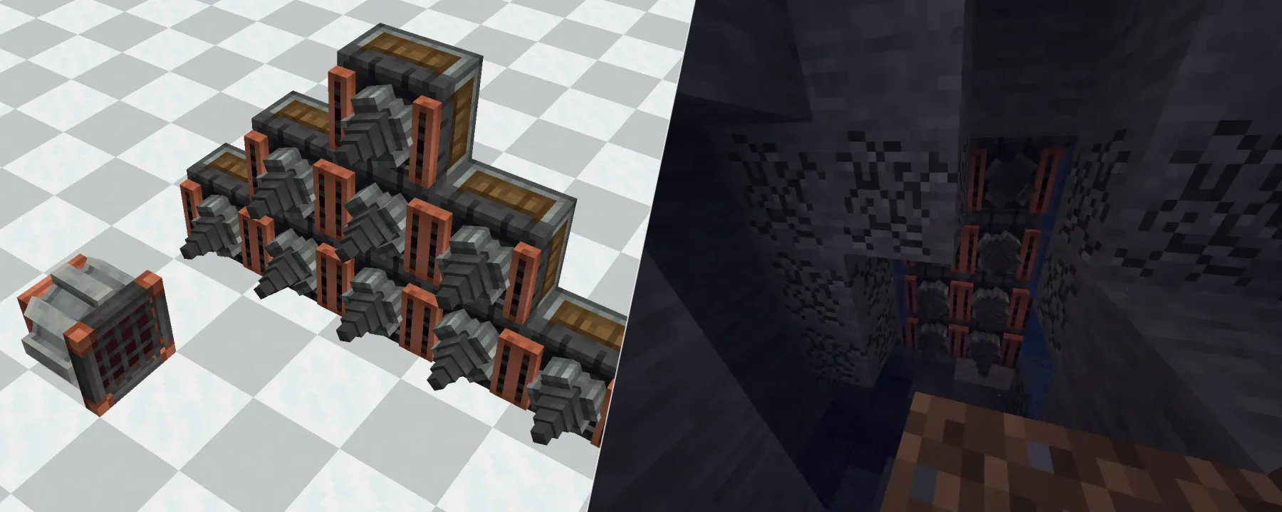 Create: Drill Drain — Create: Drill Drain screenshots 1–2