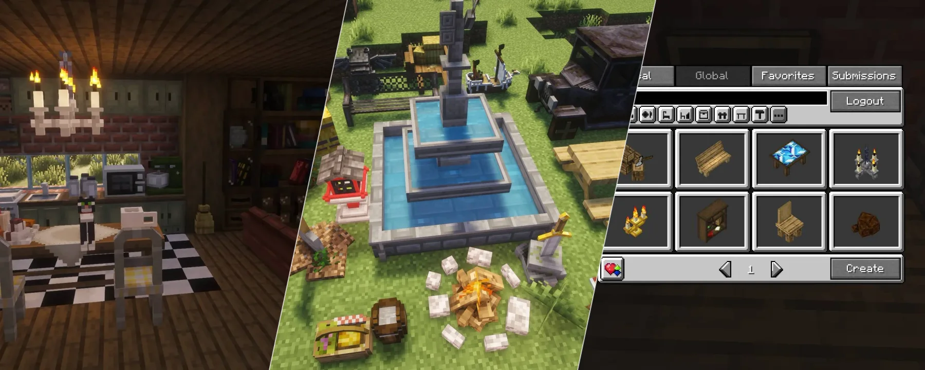 Immersive Furniture — Immersive Furniture screenshots 1–3