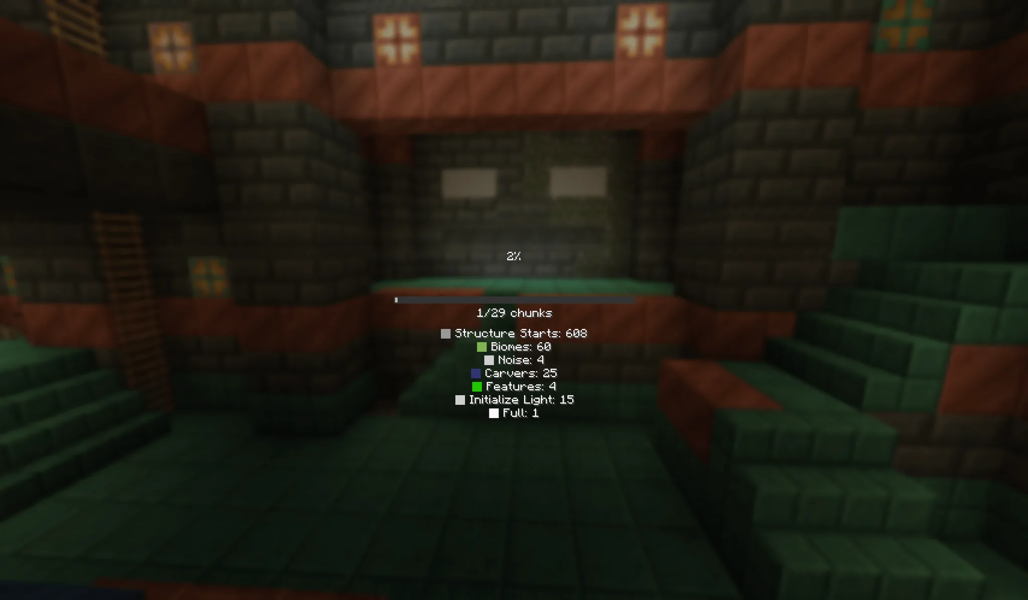 Better World Loading ([Neo]Forge) — Screenshot of world loading screen