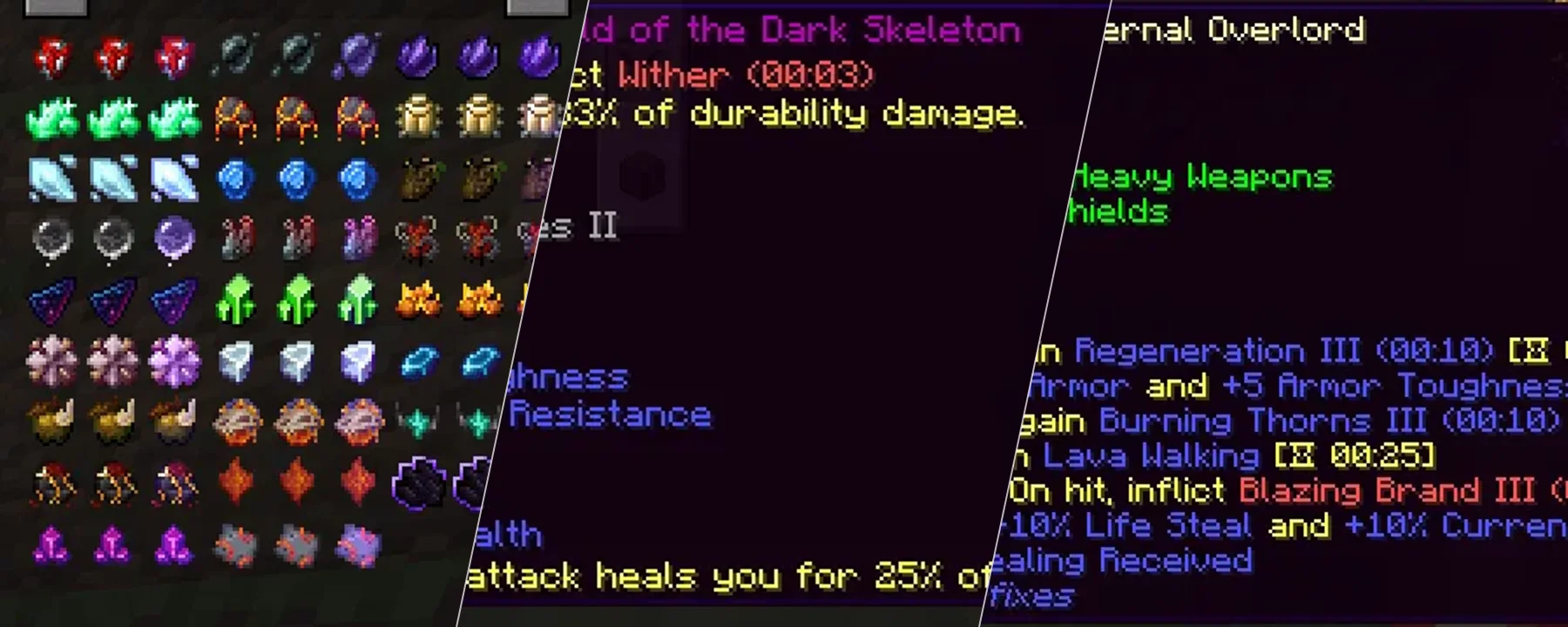 Fallen Gems & Affixes — Fallen Gems & Affixes screenshots 1–3