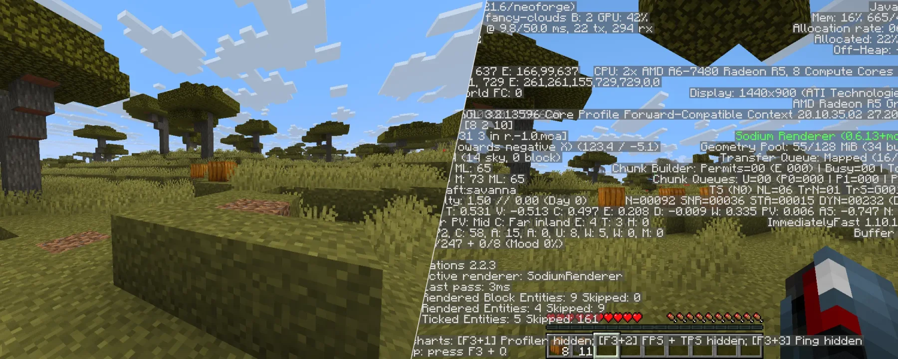 Simply NeoForged — Simply NeoForged screenshots 1–2